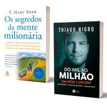Kit Livro do Mil Ao Milhão + Os Segredos da Mente Milionária
