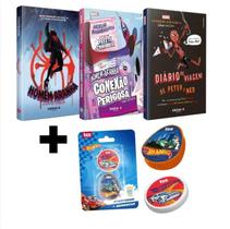 Kit Livro Homem-Aranha + Hot Wheels Kit Livro Homem-Aranha + Hot Wheels