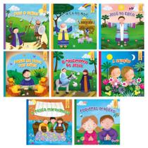 Kit livro infantil coleção lê pra mim bíblicos