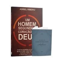 Kit Livro + Livreto - Devocional um Homem Segundo o Coração de Deus + Livreto 40 dias de Sabedoria em Salmos Kit Livro + Livreto - Devocional um Homem Segundo o Coração de Deus + Livreto 40 dias de Sabedoria em Salmos