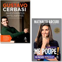 Kit Livro Me Poupe! Nathalia Arcuri + Investimentos Inteligentes Gustavo Cerbasi - Sextante
