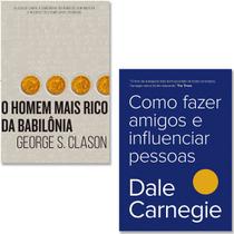 Kit Livro O Homem mais Rico da Babilônia + Como Fazer Amigos e Influenciar Pessoas Kit Livro O Homem mais Rico da Babilônia + Como Fazer Amigos e Influenciar Pessoas