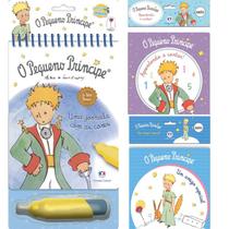 Kit Livro O Pequeno Príncipe Uma Jornada com as Cores + Banho Um amigo especial + Aprendendo a contar!