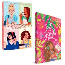 KIT LIVRO O PODER DA GAROTA QUE ORA e LIVRO CORAJOSAS Descubra o grande amor do Senhor por você Mundo Cristão - Adolescente Meninas Cristão