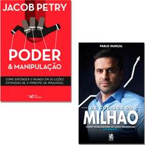 Kit Livro Poder e Manipulação + Os Códigos do Milhão Pablo Marçal - Camelot