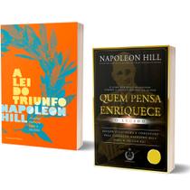 Kit Livro Quem Pensa Enriquece, O Legado - Napoleon Hill + A Lei do Triunfo