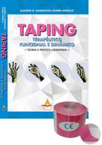 Kit Livro Taping Terapêutico Funcional E Dinâmico + Fita Taping Si-sirs Bandagem