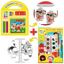 Kit Livro Turma da Mônica - Ler, Colorir e Brincar + Diversão Colorida Ciranda Cultural Kit Livro Turma da Mônica - Ler, Colorir e Brincar + Diversão Colorida Ciranda Cultural