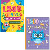 Kit Livros 1500 Adesivos para Professores - Incentive Seus Alunos a Aprender! + 1500 Educação Infantil - Ciranda Cultural