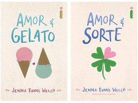 Kit Livros Amor & Gelato + Amor & Sorte - Jenna Evans Welch
