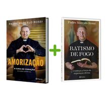 Kit Livros, Amorização, A Cura Do Coração, Um Diário Espiritual + Batismo De Fogo, Uma Mensagem Inspiradora De Transformação, Pe Marcelo Rossi