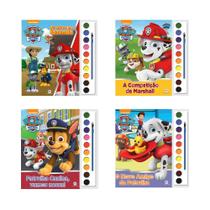 Kit Livros Aquarela Patrulha Canina
