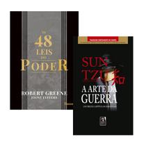 Kit Livros, As 48 leis do poder, Aprenda a Manipular Pessoas e Situações, Robert Greene + A Arte da Guerra, Os Treze Capítulos Completos, Sun Tzu - Editora Rocco