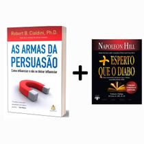 Kit Livros, As Armas da Persuasão, Robert B. Cialdini + Mais Esperto que o Diabo, Napoleon Hill Livro de Bolso