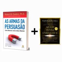 Kit Livros, As Armas da Persuasão, Robert B. Cialdini + Quem Pensa Enriquece, o Legado, Livro de Bolso - Napoleon Hill Kit Livros, As Armas da Persuasão, Robert B. Cialdini + Quem Pensa Enriquece, o Legado, Livro de Bolso - Napoleon Hill