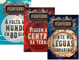 Kit Livros As Incríveis Viagens De Júlio Verne - 3 Livros - Principis