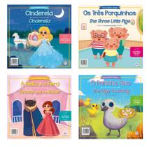 Kit Livros clássicos bilíngues