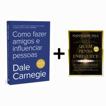 Kit Livros, Como Fazer Amigos e Influenciar Pessoas - Dale Carnegie + Quem Pensa Enriquece, o Legado, Livro de Bolso - Citadel