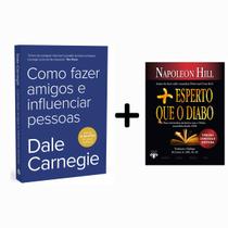 Kit Livros, Como Fazer Amigos e Influenciar Pessoas + Mais Esperto que o Diabo, Napoleon Hill Livro de Bolso - Citadel