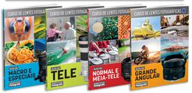 Kit Livros - Curso de Lentes Fotográficas - 4 Volumes