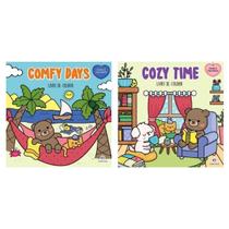 Kit Livros de Colorir Comfy Days + Cozy Time - Ciranda Cultural