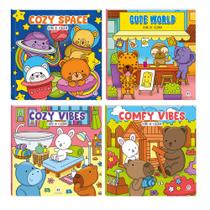 Kit Livros de colorir - Comfy Kit Livros de colorir - Comfy