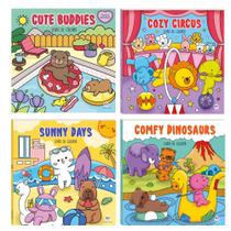 Kit Livros de colorir - Cozy & cute days Kit Livros de colorir - Cozy & cute days
