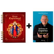 Kit Livros, Diário Espiritual 2026 Capa Clássica,Padre Reginaldo Manzotti + Batismo no Espírito, Padre Marcelo Rossi Kit Livros, Diário Espiritual 2026 Capa Clássica,Padre Reginaldo Manzotti + Batismo no Espírito, Padre Marcelo Rossi