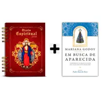 Kit Livros, Diário Espiritual 2026 Capa Clássica,Pe. Reginaldo Manzotti + Em busca de Aparecida Padre Marcelo Rossi