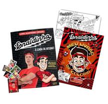 Kit Livros Enaldinho Colorir + Álbum com 50 Figurinhas Kit Livros Enaldinho Colorir + Álbum com 50 Figurinhas