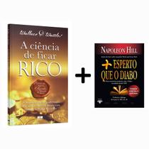 Kit Livros físico, A Ciência de Ficar Rico, Wallace D. Wattles + Mais Esperto que o Diabo, Napoleon Hill Livro de Bolso Kit Livros físico, A Ciência de Ficar Rico, Wallace D. Wattles + Mais Esperto que o Diabo, Napoleon Hill Livro de Bolso