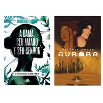 Kit livros físico A dama, seu amado e seu senhor Aurora T. D. Jakes, Vitória Souza