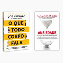 Kit livros físico Ansiedade O Que Todo Corpo Fala.