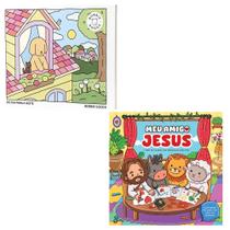 Kit livros físico Bobbie Goods Do dia para a noite Meu amigo Jesus,Livros de colorir Edição Oficia Kit livros físico Bobbie Goods Do dia para a noite Meu amigo Jesus,Livros de colorir Edição Oficia