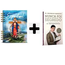 Kit livros fisíco, Diário Espiritual 2026 Capa Terra Prometida + Nunca Foi Segredo - Padre Reginaldo Manzotti Kit livros fisíco, Diário Espiritual 2026 Capa Terra Prometida + Nunca Foi Segredo - Padre Reginaldo Manzotti