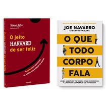 Kit livros físico O Jeito Harvard de Ser Feliz O Que Todo Corpo Fala