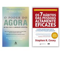 Kit livros físico O poder do agora Os 7 Hábitos das Pessoas Altamente Eficazes. Kit livros físico O poder do agora Os 7 Hábitos das Pessoas Altamente Eficazes.