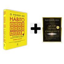 Kit Livros físico, O Poder Do Hábito + Quem Pensa Enriquece, o Legado, Livro de Bolso