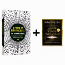 Kit Livros físico, O Poder do Subconsciente, Joseph Murphy + Quem Pensa Enriquece, o Legado, Livro de Bolso - Napoleon H