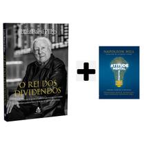 Kit Livros físico, O Rei Dos Dividendos, Luiz Barsi Filho + Atitude Mental Positiva - Livro de Bolso, Napoleon Hill