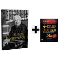 Kit Livros físico, O Rei Dos Dividendos, Luiz Barsi Filho + Mais Esperto que o Diabo, Livro de Bolso, Napoleon Hill Kit Livros físico, O Rei Dos Dividendos, Luiz Barsi Filho + Mais Esperto que o Diabo, Livro de Bolso, Napoleon Hill
