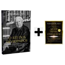 Kit Livros físico, O Rei Dos Dividendos, Luiz Barsi Filho + Quem Pensa Enriquece, o Legado, Livro de Bolso,Napoleon Hil Kit Livros físico, O Rei Dos Dividendos, Luiz Barsi Filho + Quem Pensa Enriquece, o Legado, Livro de Bolso,Napoleon Hil