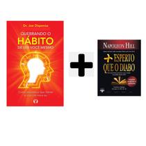 Kit Livros físico, Quebrando o Hábito de ser Você Mesmo + Mais Esperto que o Diabo, Livro de Bolso, Napoleon Hill
