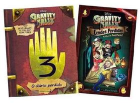 Kit Livros Gravity Falls O Diario Perdido E Lendas Perdidas - Universo dos Livros