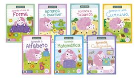 Kit Livros Infantis Cartilha Coleção Escolar Ovelha Rosa Kit Livros Infantis Cartilha Coleção Escolar Ovelha Rosa