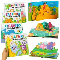 Kit Livros Infantis Historias Divertidas Com Desenhos 3d Livro Pop Up Kit Livros Infantis Historias Divertidas Com Desenhos 3d Livro Pop Up