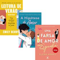 Kit Livros : Leitura De Verão + Hipótese Do Amor + Uma Farsa De Amor Na Espanha