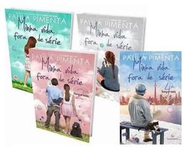 Kit Livros - Minha Vida Fora De Série 1 2 3 4 PAULA PIMENTA - Gutenberg
