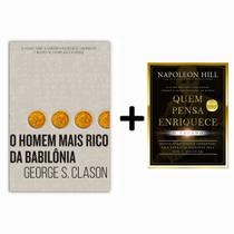 Kit Livros, O homem mais rico da Babilônia, + Quem Pensa Enriquece, o Legado, Livro de Bolso, Napoleon Hill