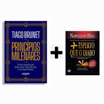 Kit Livros, Princípios milenares,Tiago Brunet + Mais Esperto que o Diabo, Napoleon Hill Livro de Bolso Kit Livros, Princípios milenares,Tiago Brunet + Mais Esperto que o Diabo, Napoleon Hill Livro de Bolso